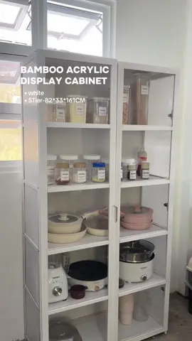 new addition to my kitchen — iwas alikabok for my kitchen essentials💫 #cabinet #bagorganizer  #organizer #displaycabinet #organizewithme #kitchencabinet #kitchenessentials #fyp #trending #viral 