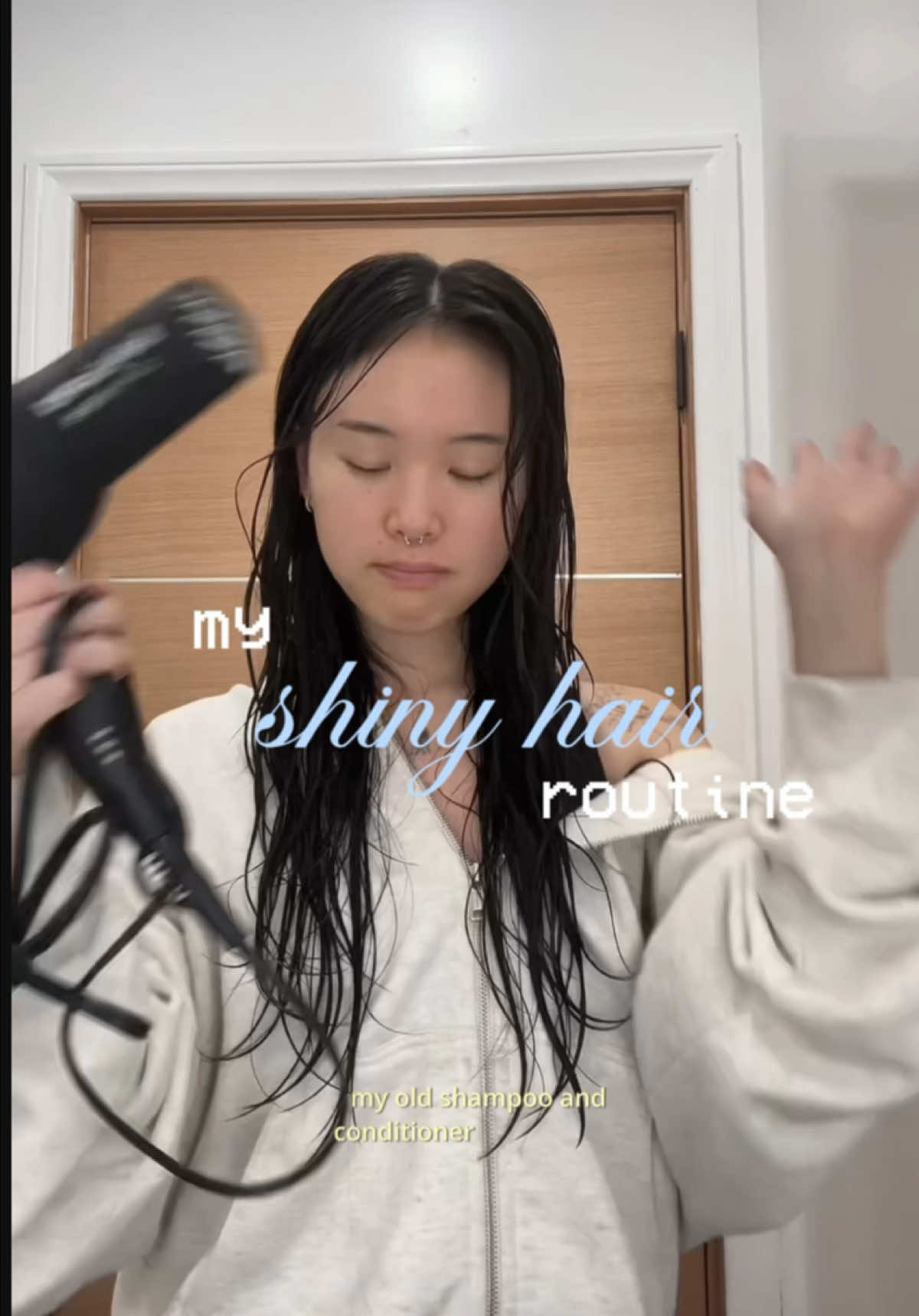 my only regret is not trying this sooner…and also getting my hair cut😀💔 get it at costco!! or else #khaircare #perfumeshampoo #costcofinds #damagedhair #shinyhair 