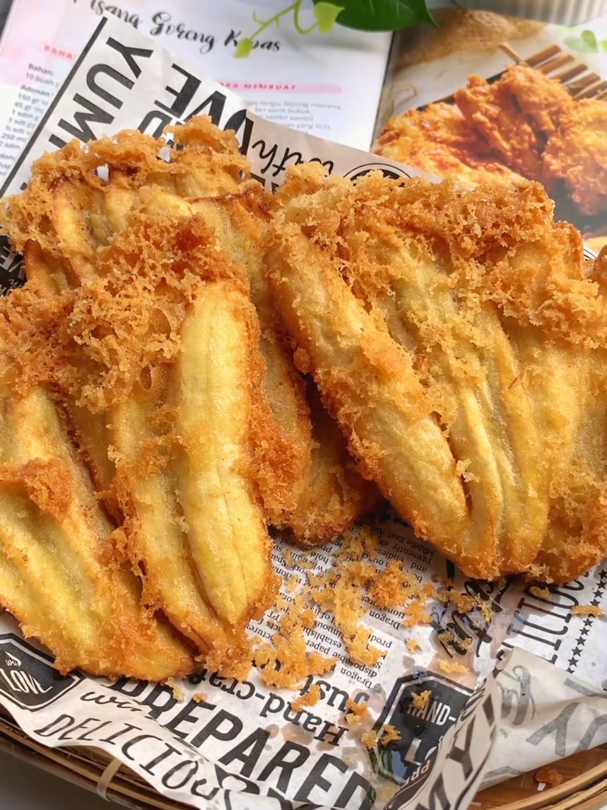 Pusang goreng kipas jumbo super kriuk. #pisanggoreng #pisanggorengkipas #superkriuk #kuliner #kulinertiktok #kulinerindonesiaku #fypツ #fypシ゚viral🖤tiktok 