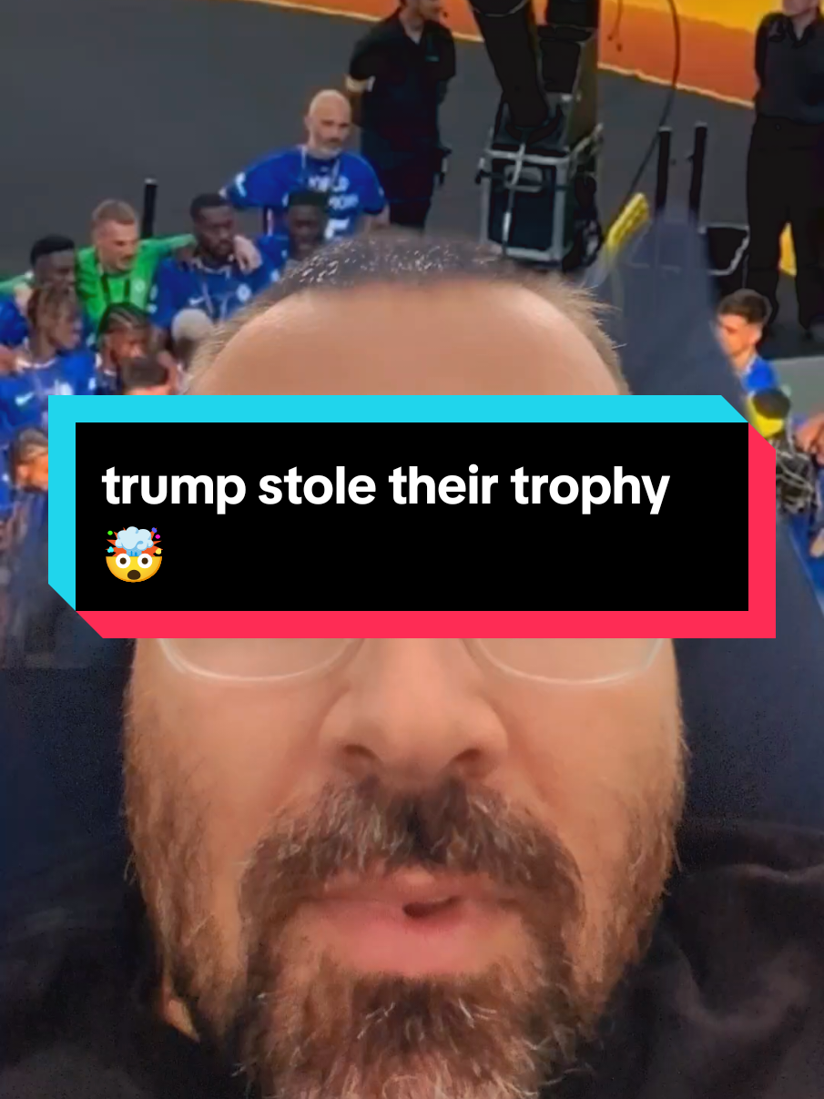 trump stole their trophy 🤯 