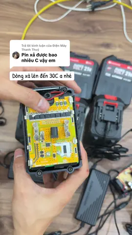 Trả lời @Điện Máy Thanh Thuý pin 30 cell starker dòng xả lên đến 30C luôn ạ