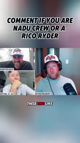 Rico or Nadu? #barstool #barstoolsports #drama #fyp #bts #
