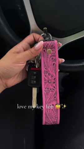 soooo cute #western #girly #keyfob 