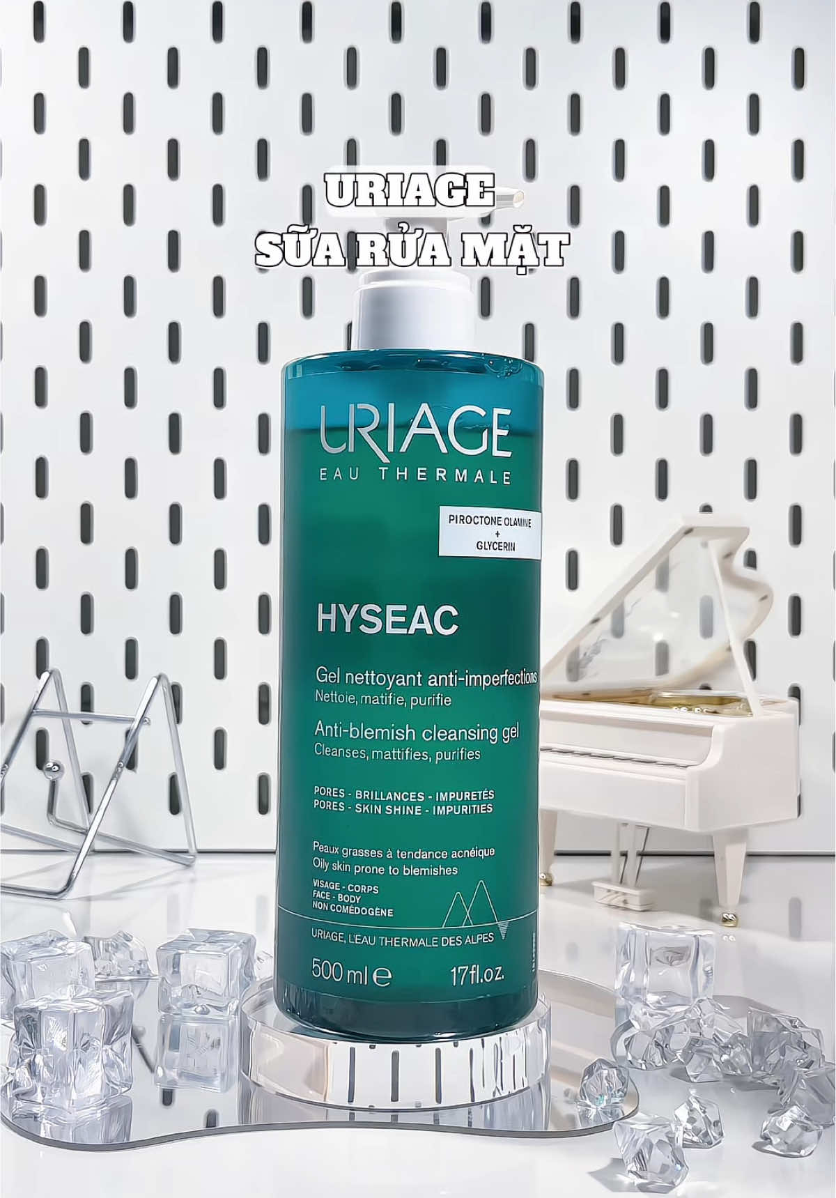 Sữa rửa mặt Uriage da dầu rất iuuuu #uriage #suaruamat #suaruamaturiage #review #xuhuong #unbox #unboxing 