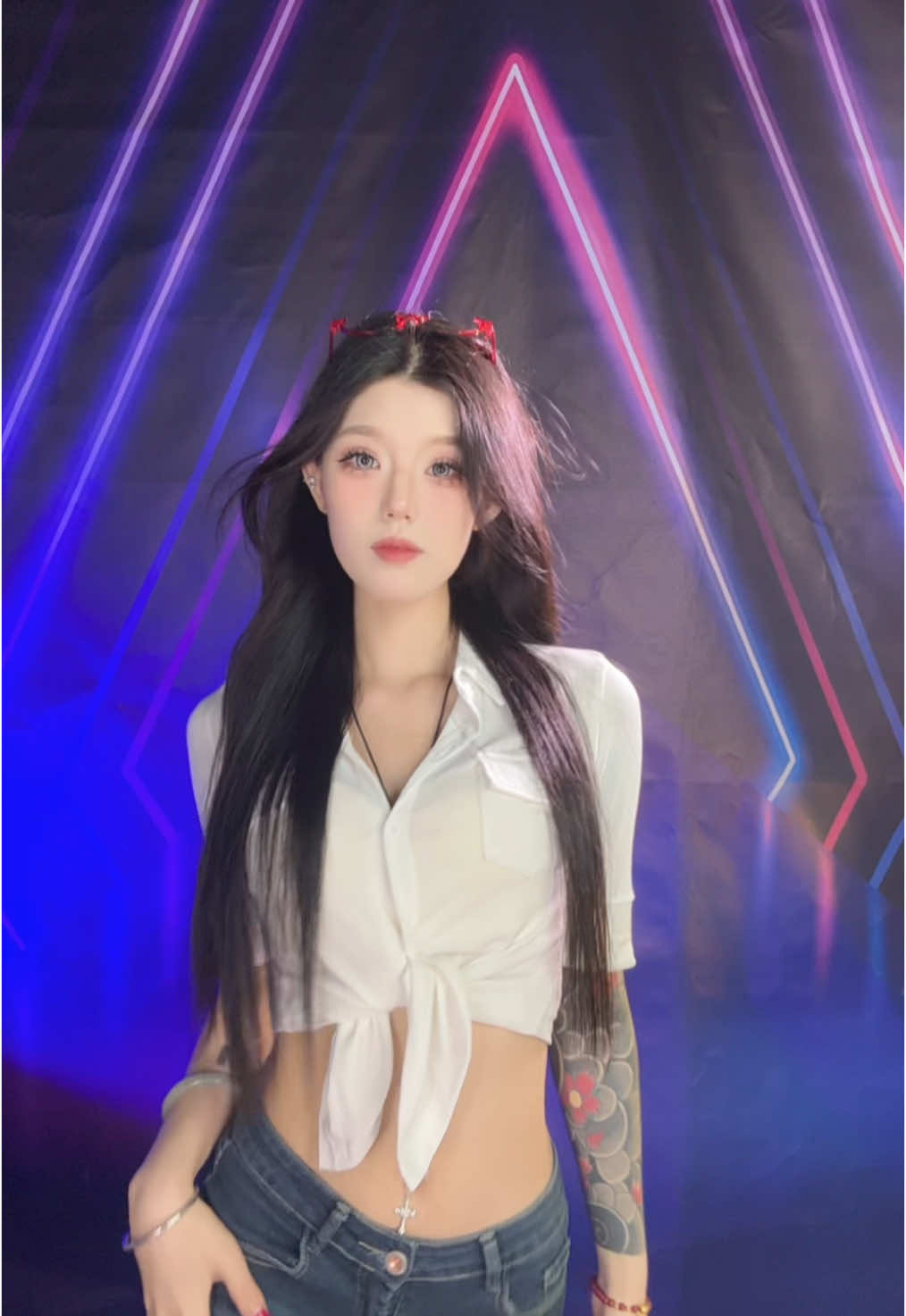 今天休息一天#慢搖 #黑长直 