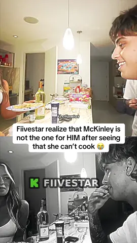 Fiivestar realize that McKinley is not the one for HIM after seeing that she can’t cook 😭