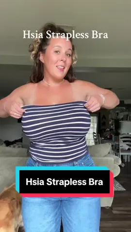 This strapless bra is perfection for all my summer tops and dresses! @Hsia-Bras @HSIAbra #hsia #hsiabra #hsiabras #hsiabrareview #strapless #straplessbra #supportivebra #plussizebra #SummerDeals #dealsforyoudays 