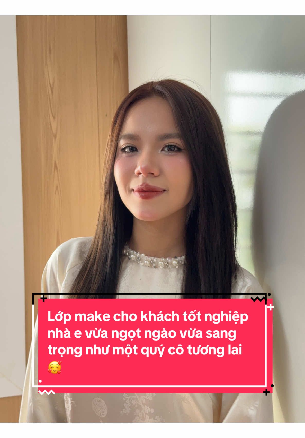 👑 Không cần quá cầu kỳ – chỉ cần đúng tone và đúng người! Lớp makeup tốt nghiệp cho nàng khách xinh – vừa ngọt ngào vừa sang trọng như một quý cô tương lai! 💼✨#makeupdanang #makeuptutorial #makeupartist #makeupreview #makeup #đà_nẵng #xuhuong 