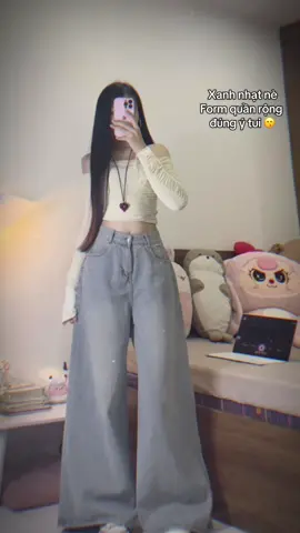 Cập nhật quần đẹp, ống rộng ...cứ đẹp là có video 🤣🤣#quanjean #myoutfit #quanongrong 