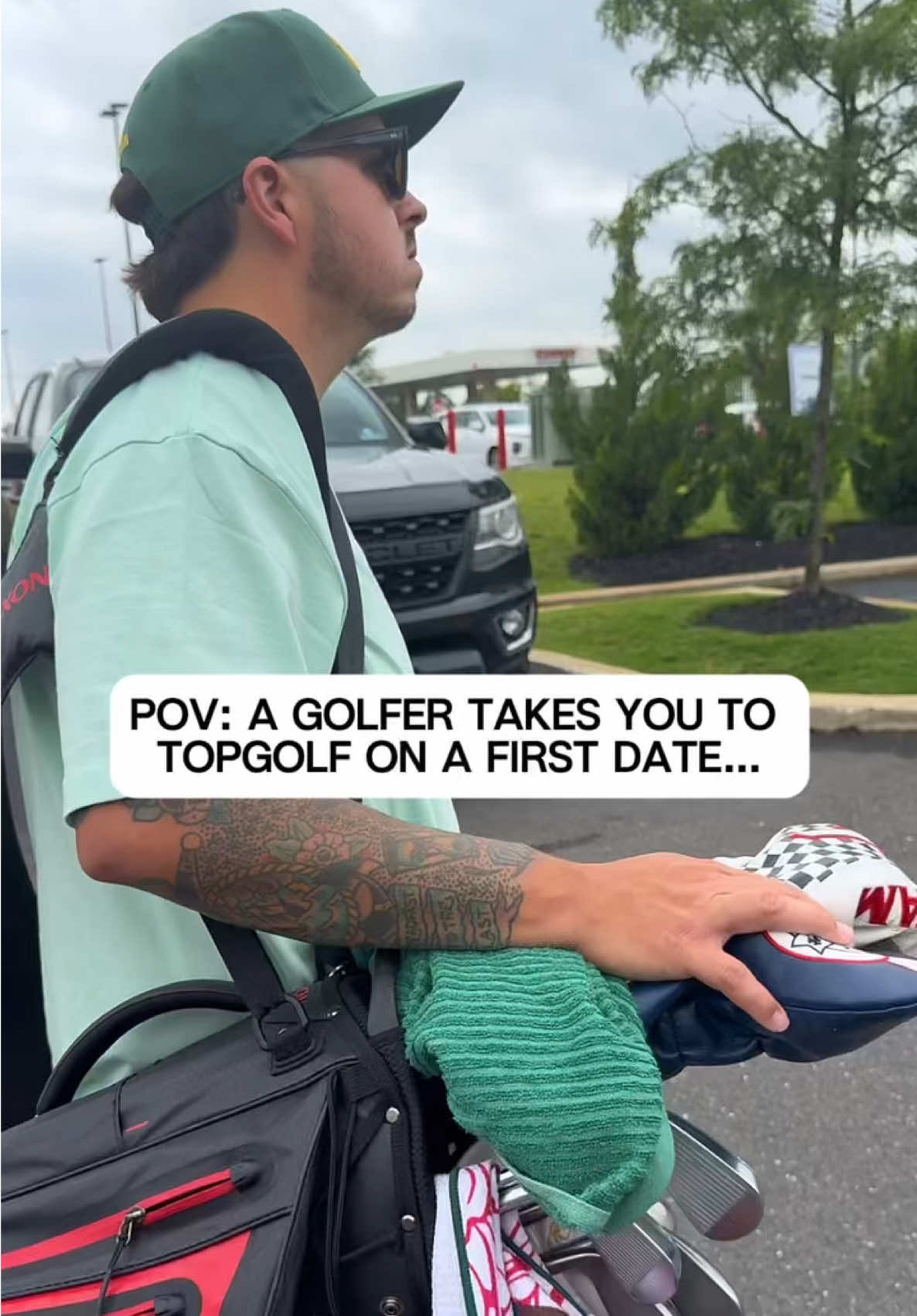and they say romance is dead… @Bev Boys #topgolt #golf #golfer #firstdate 