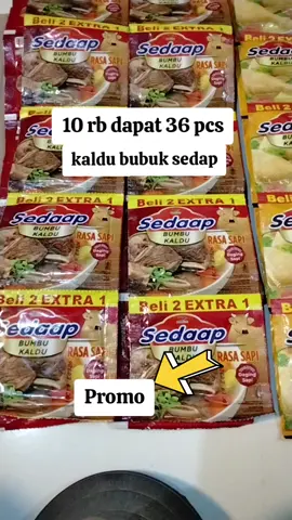 36 pcs Bumbu kaldu sedap cuman 10 RB aja ,lebih hemat ,ada dua varian rasa ,rasa sapi dan rasa ayam tgl pilih ya Bun ,yuk yg mau stok  buruan di chekout sblm harga naik#bumbudapur #kaldububuk #kaldububuksedaap #promo #rasaayamdansapi #fyppppppppppppppppppppppp 