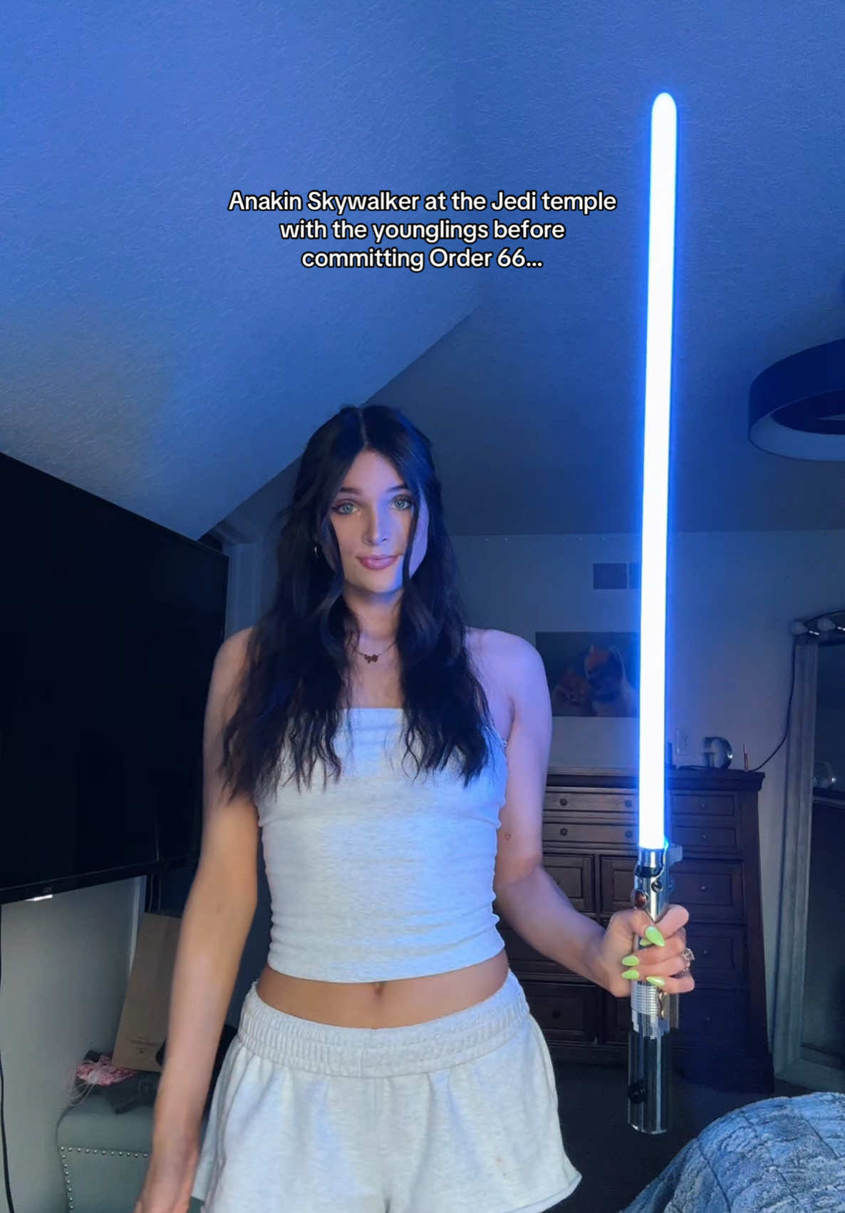 Idk why I thought this was funny  #starwars #lightsaber #trending 