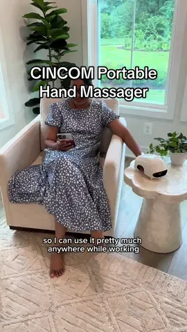 Relax those tired hands with the CINCOM Portable Hand Massager ✨ Cordless, heated, and the perfect gift this season! @CINCOM  Click the orange cart to shop now!🔗 #cincom #handmassager #dealsforyoudays 