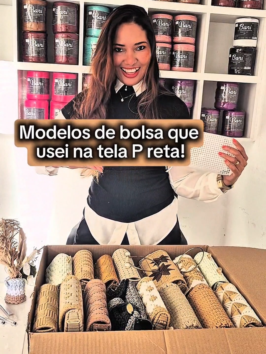 #creatorsearchinsights  👜 Fiz essas bolsas com tela plástica e fio! Legal né?  #tiktok #videoviral #viraltiktok #tela #crochê #crochet #crochetersoftiktok #artesanato 