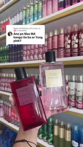 Replying to @Mommy 𝓚𝓻𝓲𝓼𝓽𝓲𝓷𝓮 𝓙. 🌸 Bombshell Classic and Intense 😍🩷 #bombshell #bombshellintense #victoriassecret #mist 