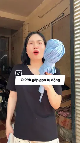 Ô gấp tự động tiện lợi chỉ 99k #ogaptudong #otudonggapgon #ochongnang #xuhuong #dinday