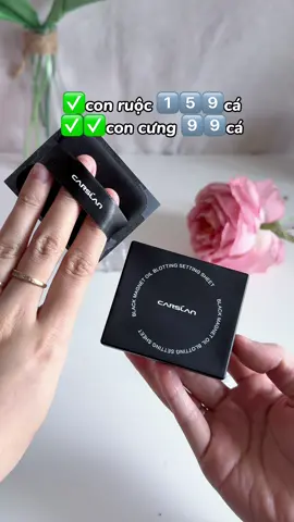 Giấy thấm dầu mấy nay đỉnh dữ tr#CoopabeautyTAP #coopatap #xuhuongtiktok #carslan 