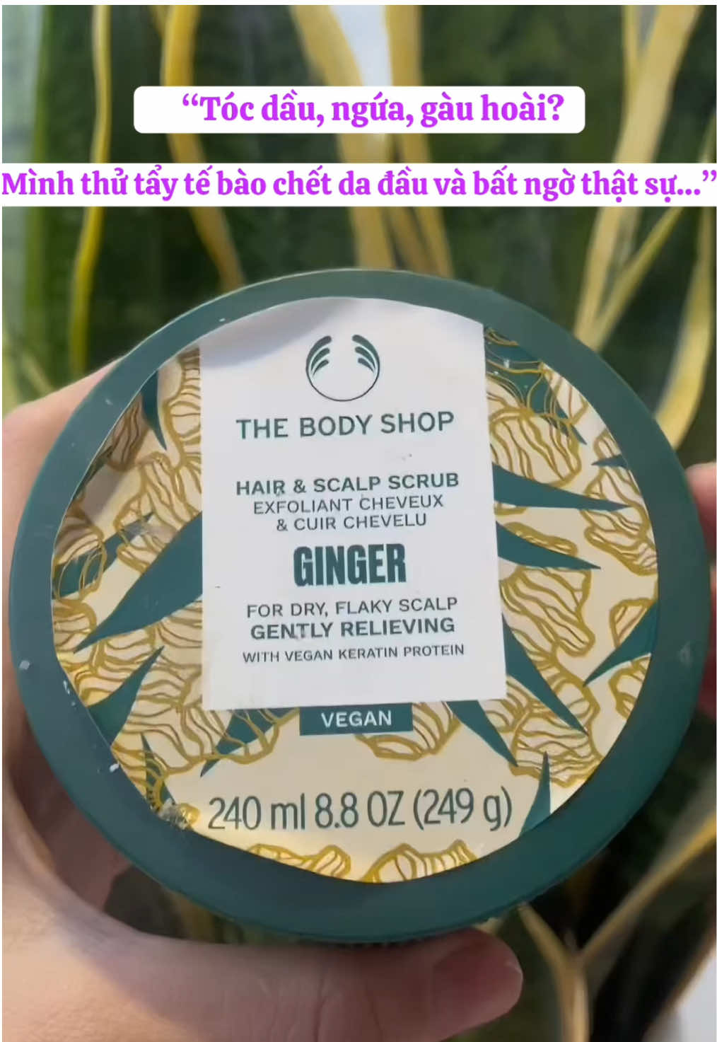“Tóc sạch sâu – lâu bết – nhẹ đầu hẳn sau 1 lần dùng thử! #GingerScalpScrub   #TheBodyShopVietnam   #TikTokAff #TikTokAffiliate   #ReviewThucTe     @The Body Shop Việt Nam @The Body Shop