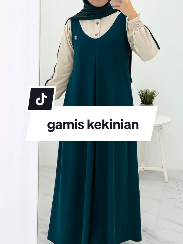 Sasha Dress Bahan Knitt Gamis  #gamiskekinian #cuantanpabatas