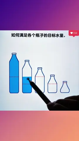 How to meet the target water volume for each bottle.#game #gaming @tiktok creators 