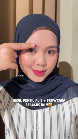 suka bgt pensil alis sekaligus browcara jadi lebih easy😍💯  #eyebrow #browcara #racuntiktok 