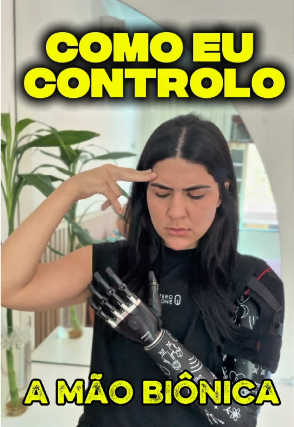 Se você recebesse $1,00 a cada vez que alguém me pergunta isso, eu já tinha comprado a mão do homem de ferro!!! 😅🦾  #bionica #viral #curiosidade #forçadopensamento
