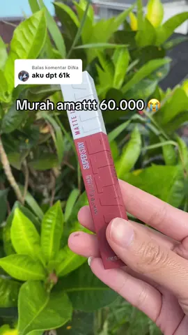Membalas @DiNa #maybellineidsingtoshine #maybellinesuperstay #maybellinesuperstaymatteink #lipmatteviral 