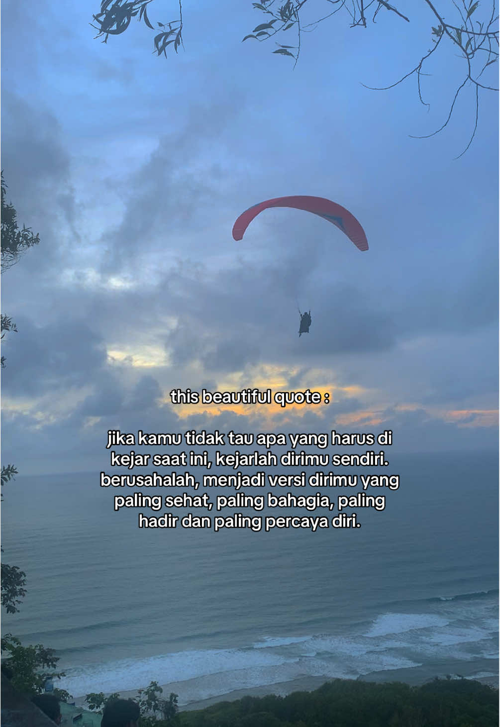 #monolog #paralayang #beach #parangtritis #quote #katakata #story #beautiful #fyp #sunset #sky #langit #astrophile 