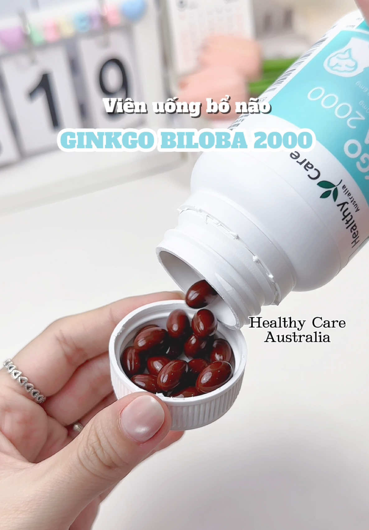Một chút thư giãn cho chiếc đầu hay căng thẳng #HealthyCare #Ginkgo #ginkgobiloba #healthycarevnchinhhang #lunlununboxing #bonao 