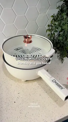 Setiap rumah wajib standby electric cooker macam ni satu! #dessinimulticooker #multicookerpot #multifunctionpot #electricpot #steamboat 
