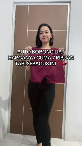 sebagus ini cuma 7 ribuan bisa pilih banyak warna auto borong sih😋🥰#celanapendek #celanastrit #celanashort 