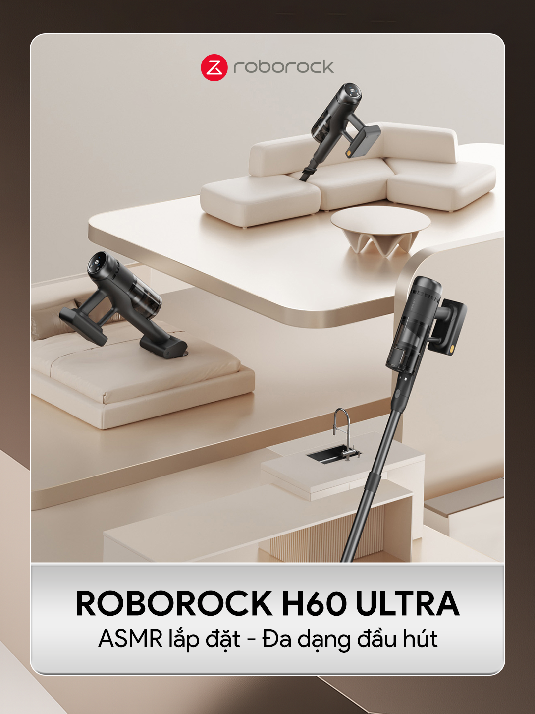 Lắp nhanh, dọn dẹp ngay cùng H60 Ultra bạn nhé! #Roborock #RoborockVietnam #OtechVietnam #H60Ultra