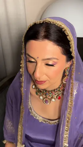 Beautiful bridesmaid glam and hair! 💜 Are you a bridesmaid? Get your alluring look done by us! #beauty #bridesmaid #wedding #makeupandhair #indiansuits #glam #indianbridesmaids #weddingseason #indianwedding #bhartibeautyparlour #fypシ゚viral 