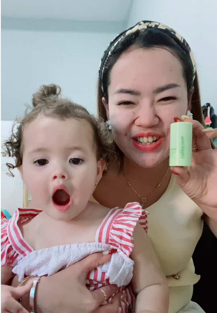 Briella sampai Bengog momy habis pakai masker dari G2G 😂