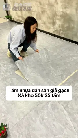 Tấm nhựa dán sàn giả gạch