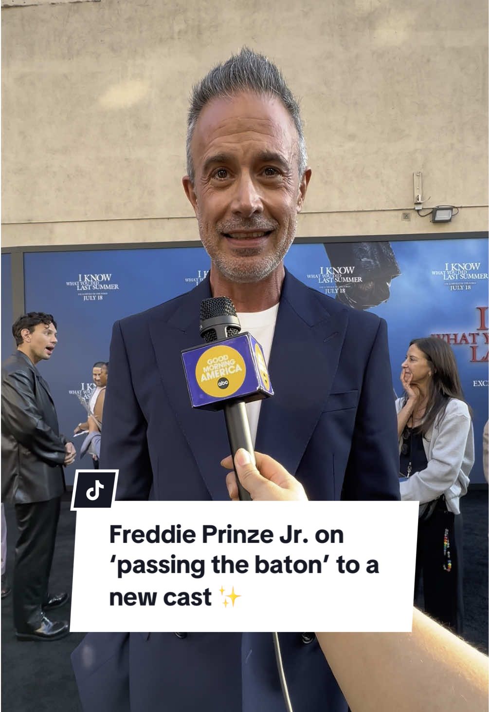 #freddieprinzejr talks ‘passing the baton’ to a new cast ✨ #iknowwhatyoudidlastsummer 