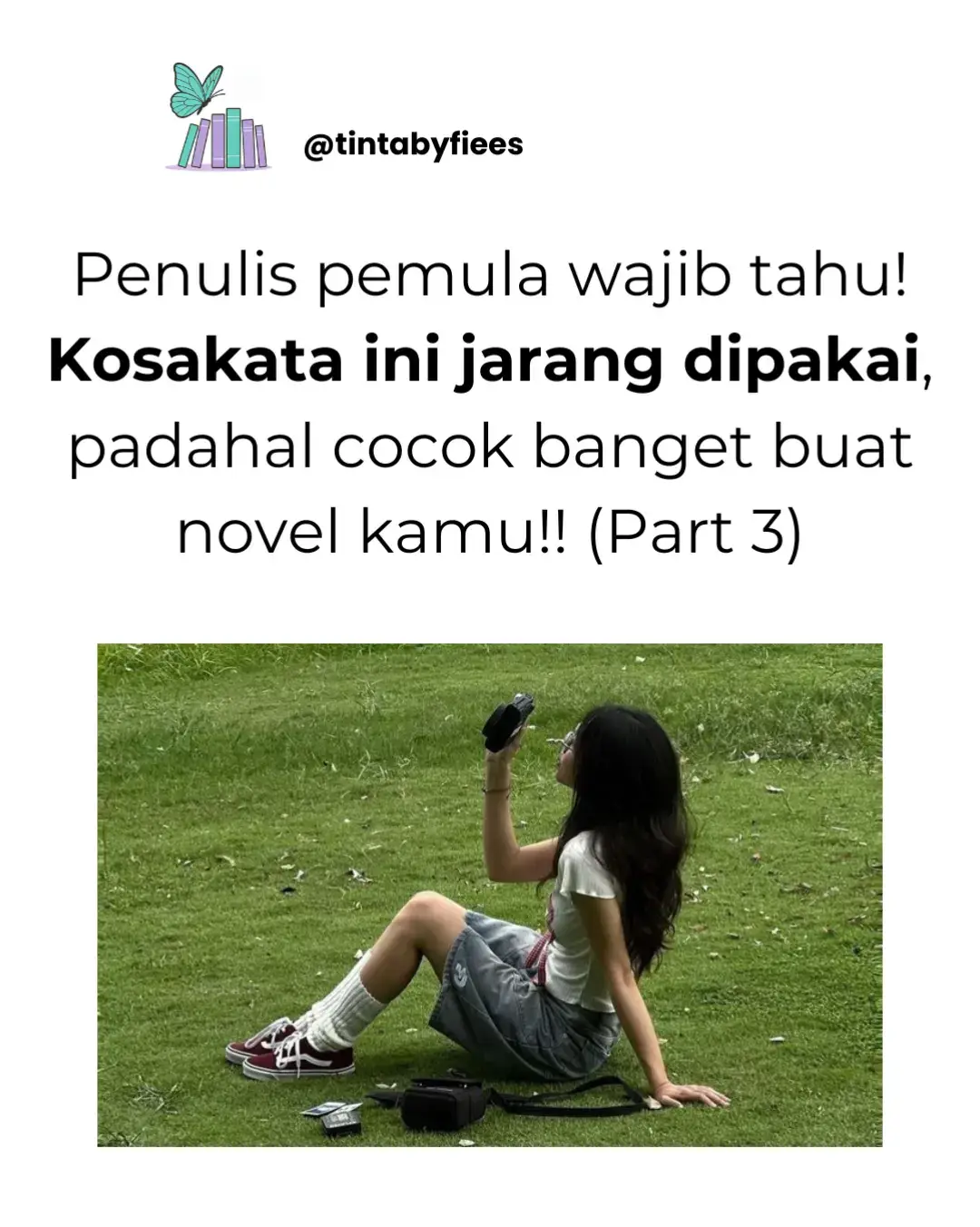 #au #education #penulisnovel #penulis #penuliswattpad #wattpad #tipsnulis #belajarnulis #belajarbersama #writingtipsindonesia #xyzbca #penulispemula #writter #nulisnovel #foryoupage #fyp #edukasimenulis #kosakata #epyepe #katakata #belajarkosakata 