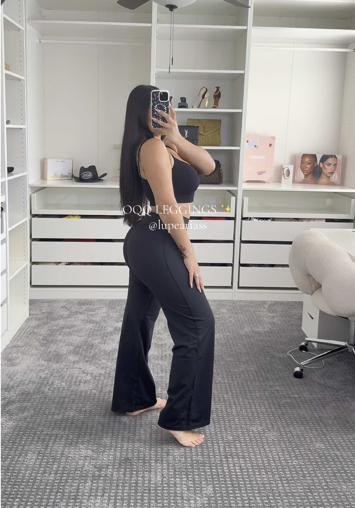 Buttery, soft stretchy flared yoga pants wearing a small for reference @O QQ  #oqq #oqqfashion #oqqlegging #yogapants #Summer #summervibes #fashion #dealsforyouday #viral #ttslevelup #trendy ##ttsfashionfam##tiktokshopcreatorpicks##fyp##fy##fypシ##foryourpage##parati