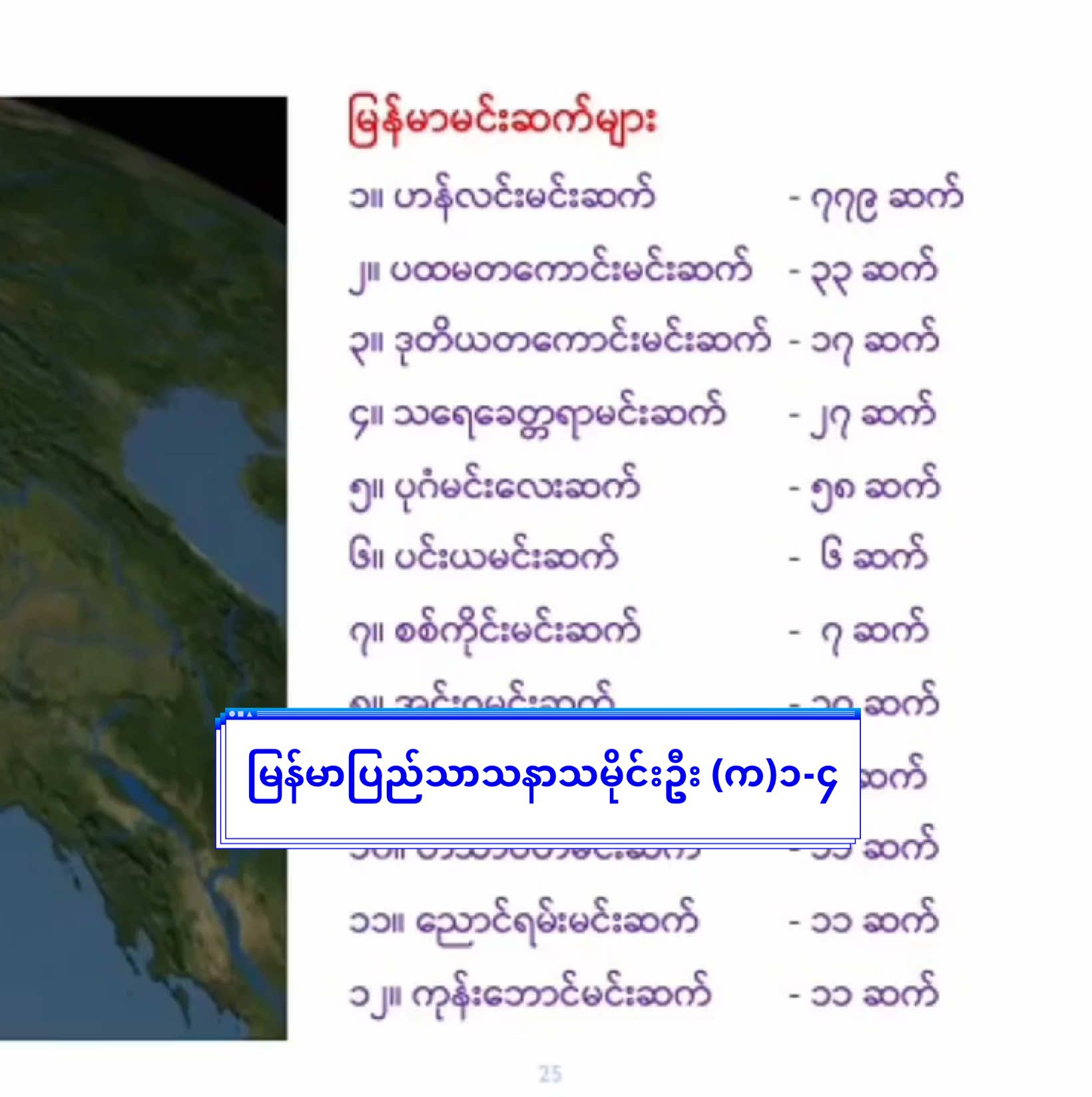 #မြန်မာပြည်သာသနာသမိုင်းဦး (က)၁-၄