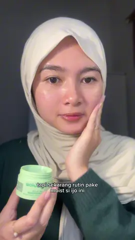 kalo muncul jerawat lgsg nyari moist ijo 😚 #acnemoisturizer #acnefighter 