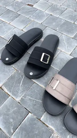 Dép da đính khuy cài mẫu mới 2025 #depdanam #depdacaocap #htshoesstore 