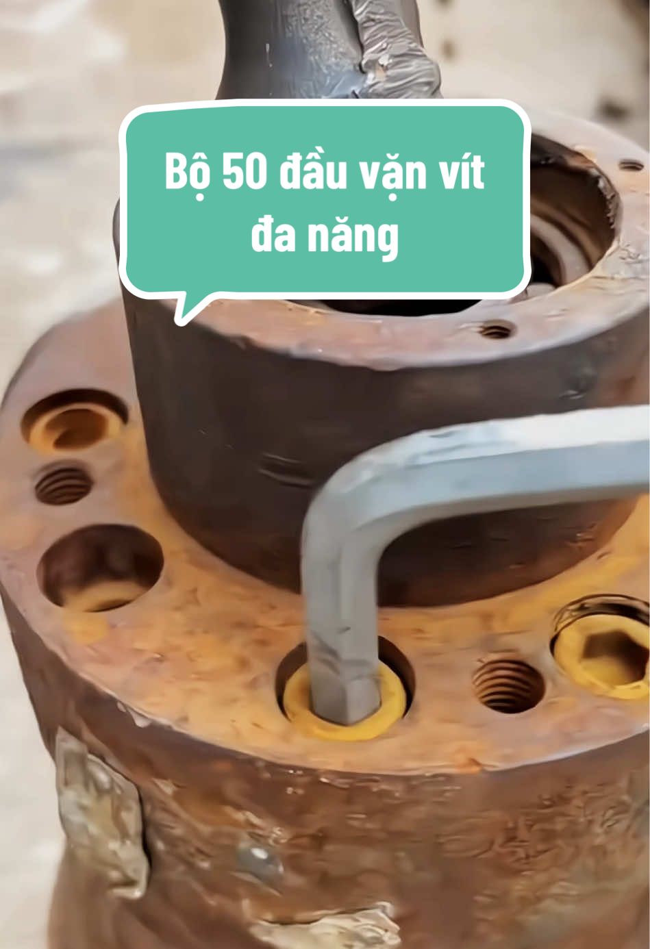 Bộ 50 Đầu Vặn Vít Chui Lục Giác ,Lắp Máy Khoan #dauvanvitganmaykhoan #dauvanvit #bolucgiac #xuhuong 