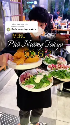 Trả lời @loan.tran88886 Tokyo có cả hai ạ! #phonuongtokyo #buffetsashimi #khonggioihan #sushicake #sashimicake #banhkemsushi #quannhatbmt 