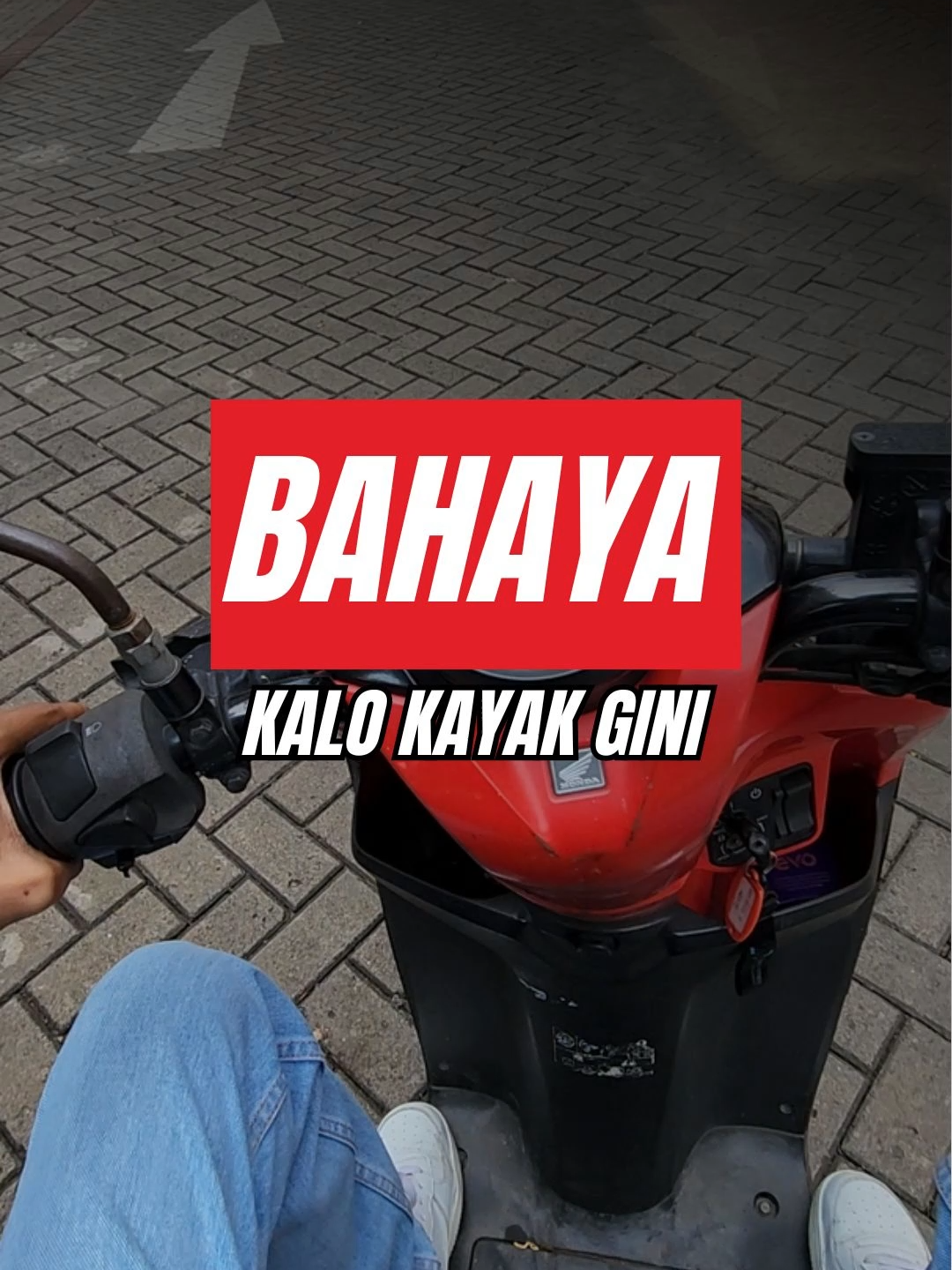 BAHAYA KALO KAYAK GINI #motormatic #sparepartmotor