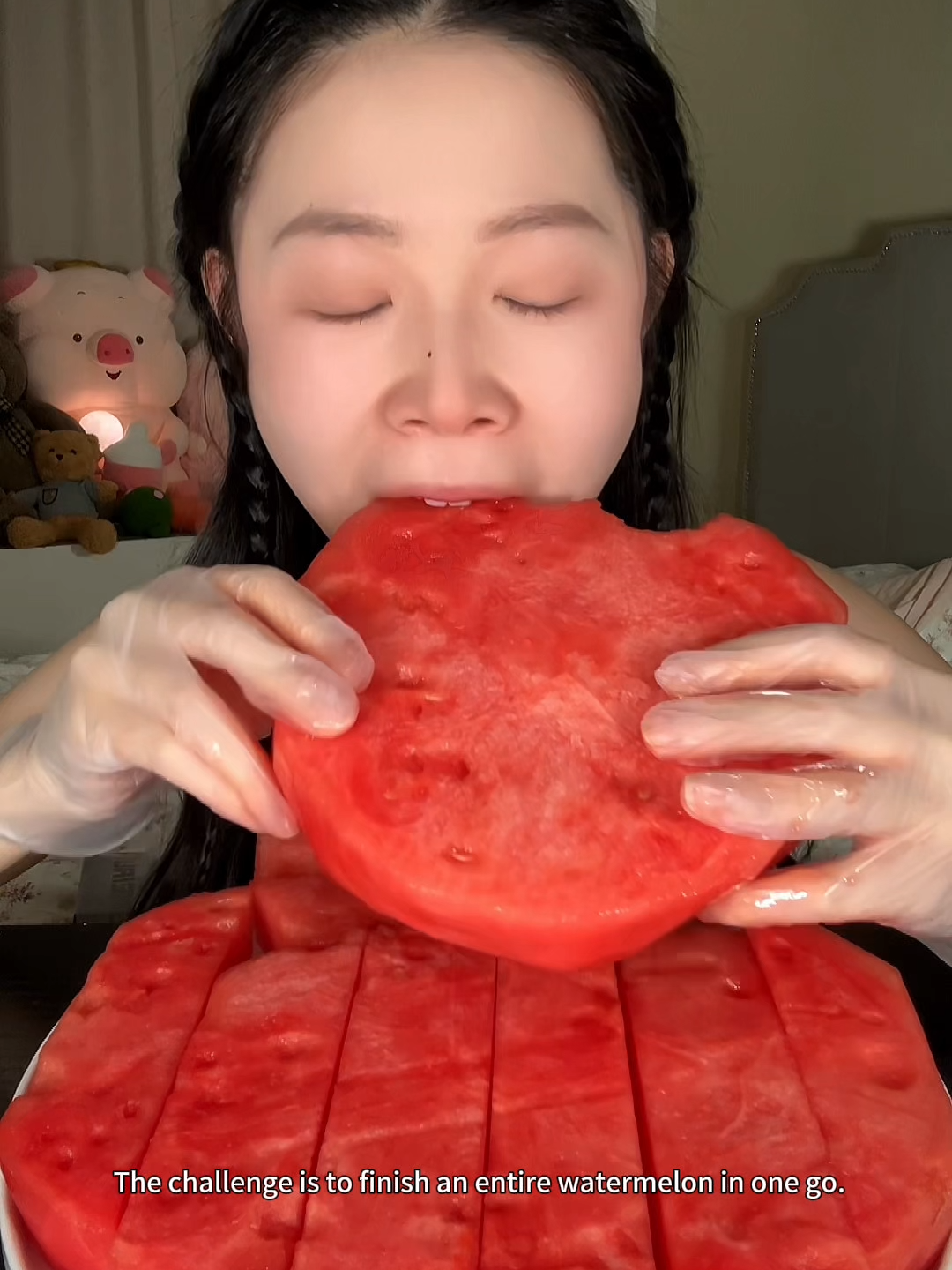 The joy of summer is all thanks to watermelons!#fypシ゚viral #foodtiktok #asmrfood #EatingShow #wotermelon