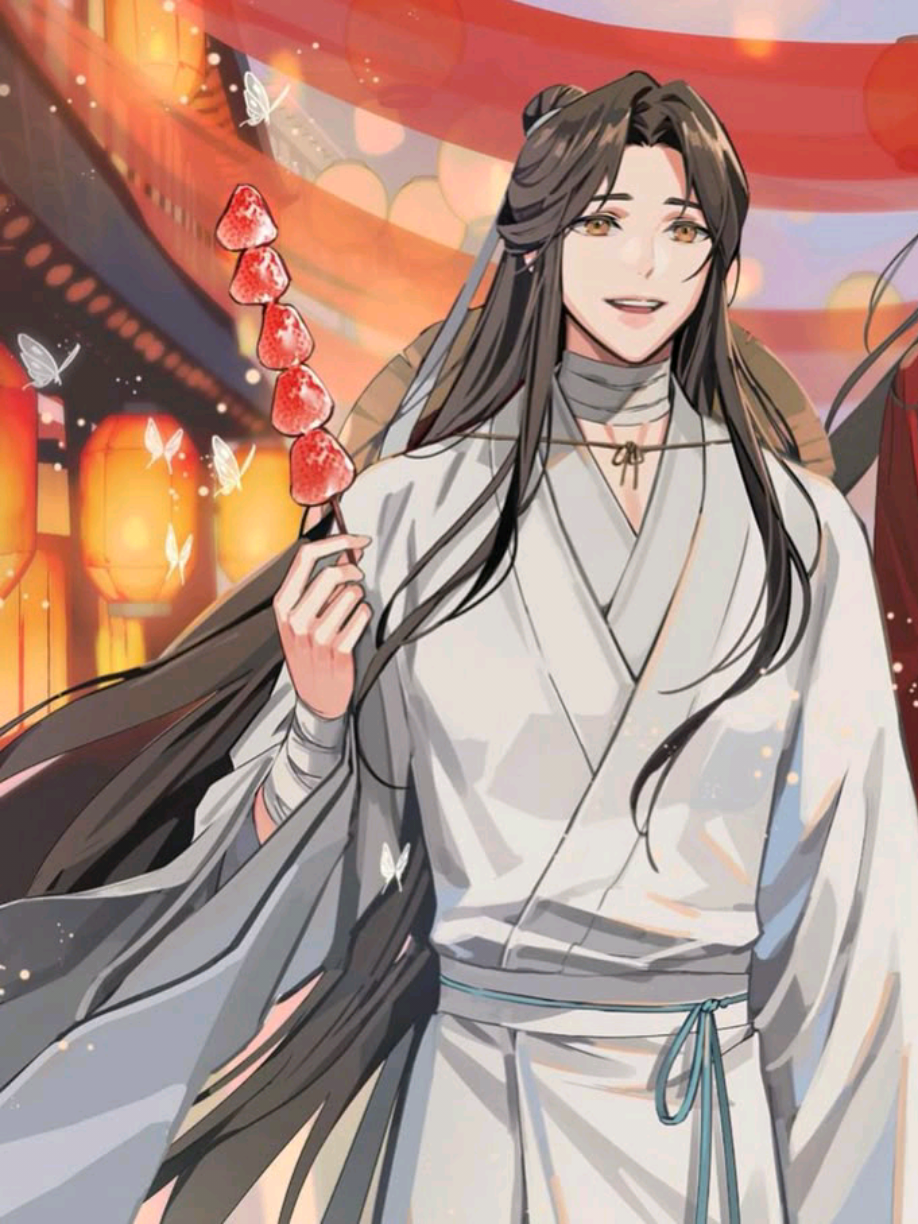 谢怜生日快乐 #动画 #天官赐福 #墨香铜臭 #谢怜 #花城 #tgcfedit #tianguancifu #heavenofficialsblessing 
