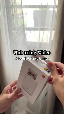 Xiaomi Portable Photo Printer 📸 #unboxing #xiaomi #photoprinter #fyp 