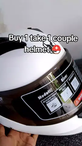 buy 1 take 1 helmet for couples 🛍️