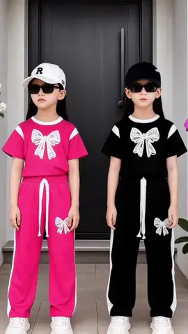 Setelan anak perempuan terbaru motif pita baju anak perempuan usia 10 tahun#setelananak #anakperempuan #bajuanak 