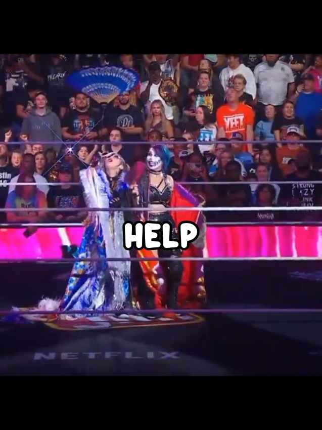 la sombrilla de kairi: wey fluye #kairisane #asuka #WWE #fyp #viral #applestarx 